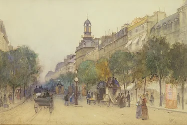The Boulevard des Italiens, Paris